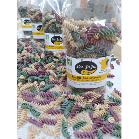 Fusilli semi complete coloré